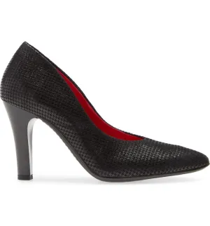 Ara Women's Franziska Heels- Black Houndstooth