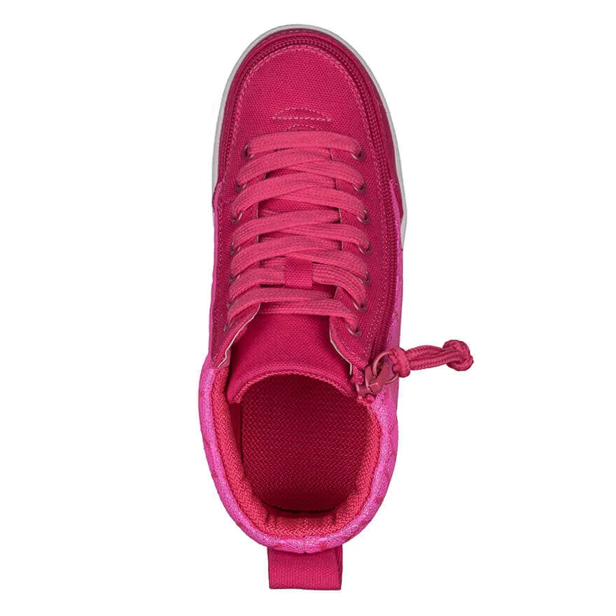 Billy Footwear (Toddlers) DR Fit - High Top DR Pink Print Cells Canvas Shoes CLEARANCE