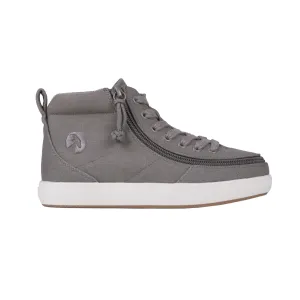 Billy Footwear (Toddlers) DR II Fit - High Top DR II Dark Grey Canvas Shoes
