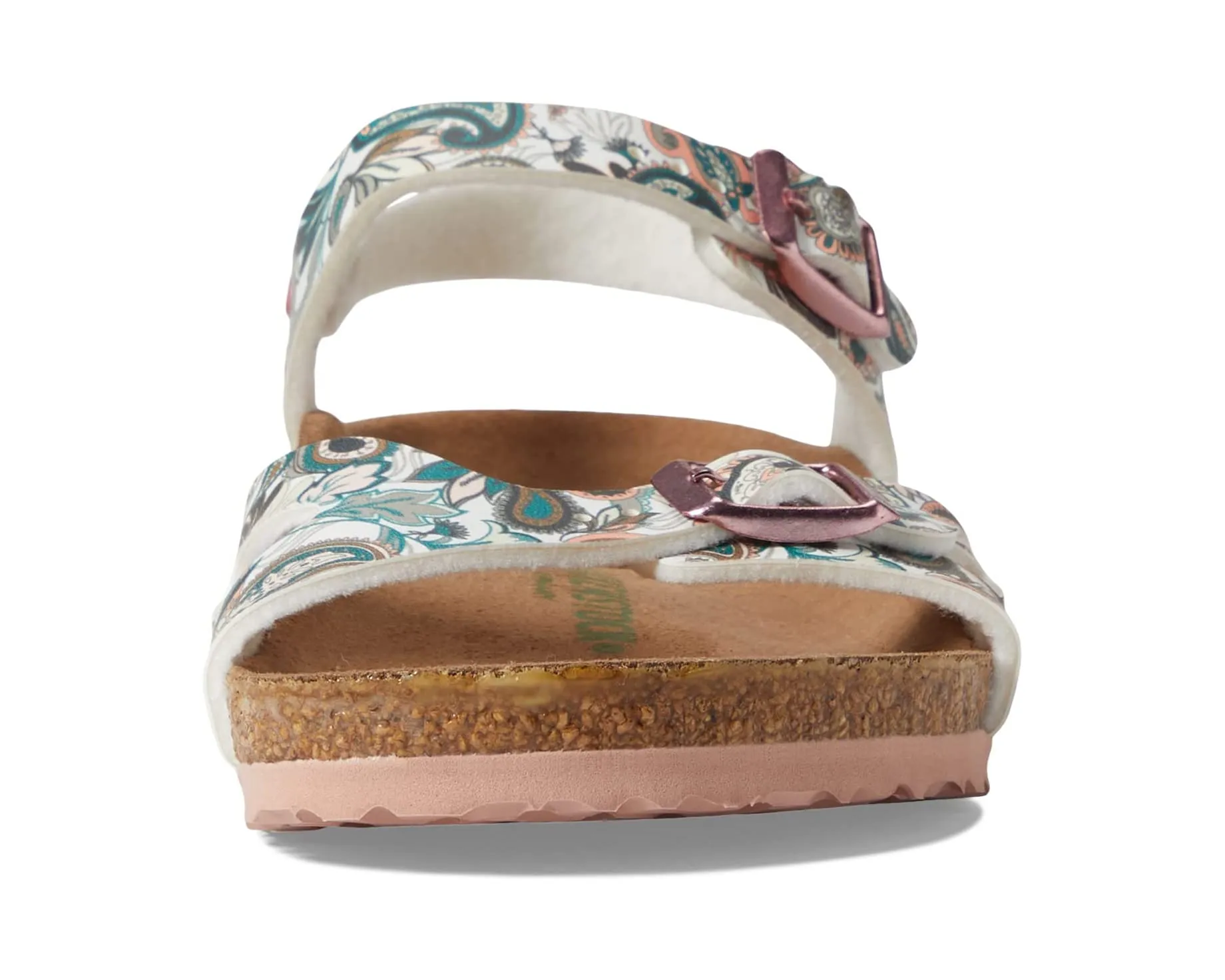 Birkenstock Rio Vegan | Paisley Light Rose Kids Sandals