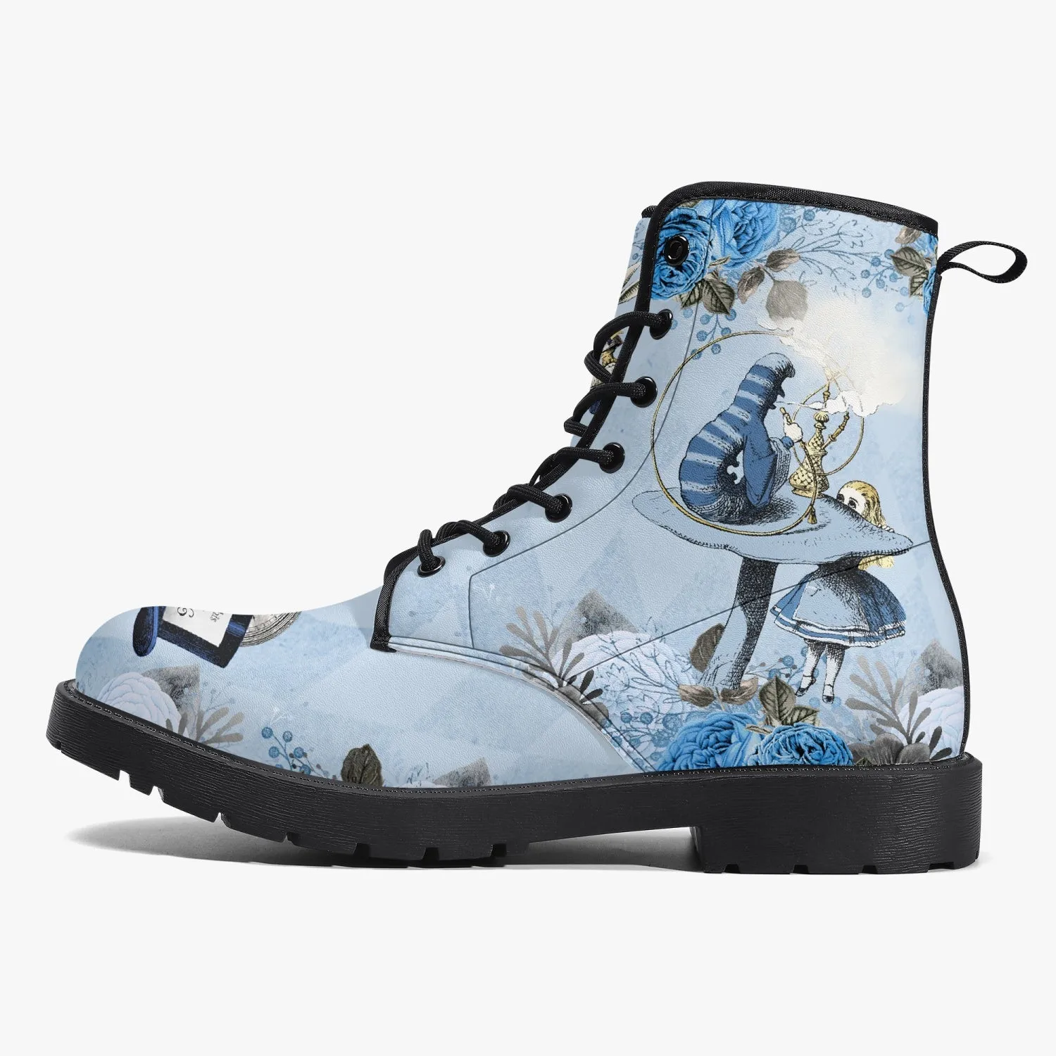 Blue Alice in Wonderland Boots (JPREGB2)