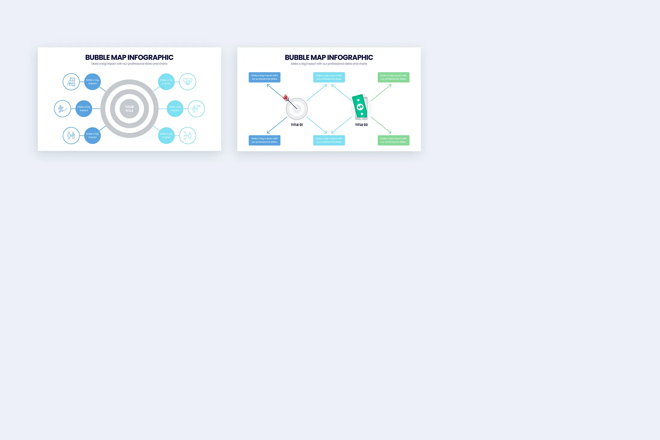 Bubble Map Google Slides Infographic Template