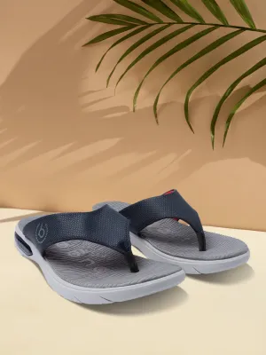 bugatti Dark Blue Thongs Sandals
