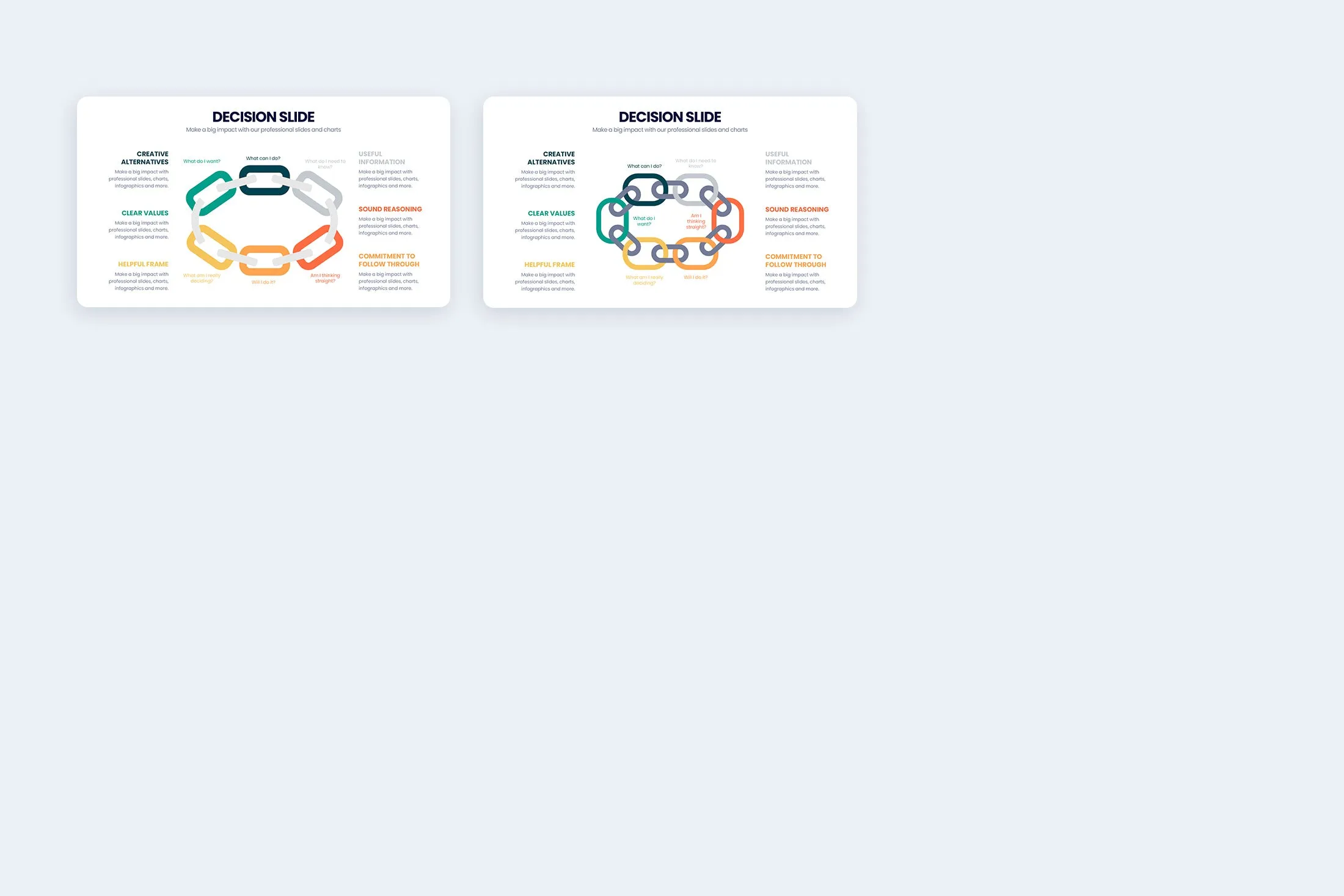 Decisions Keynote Infographic Template