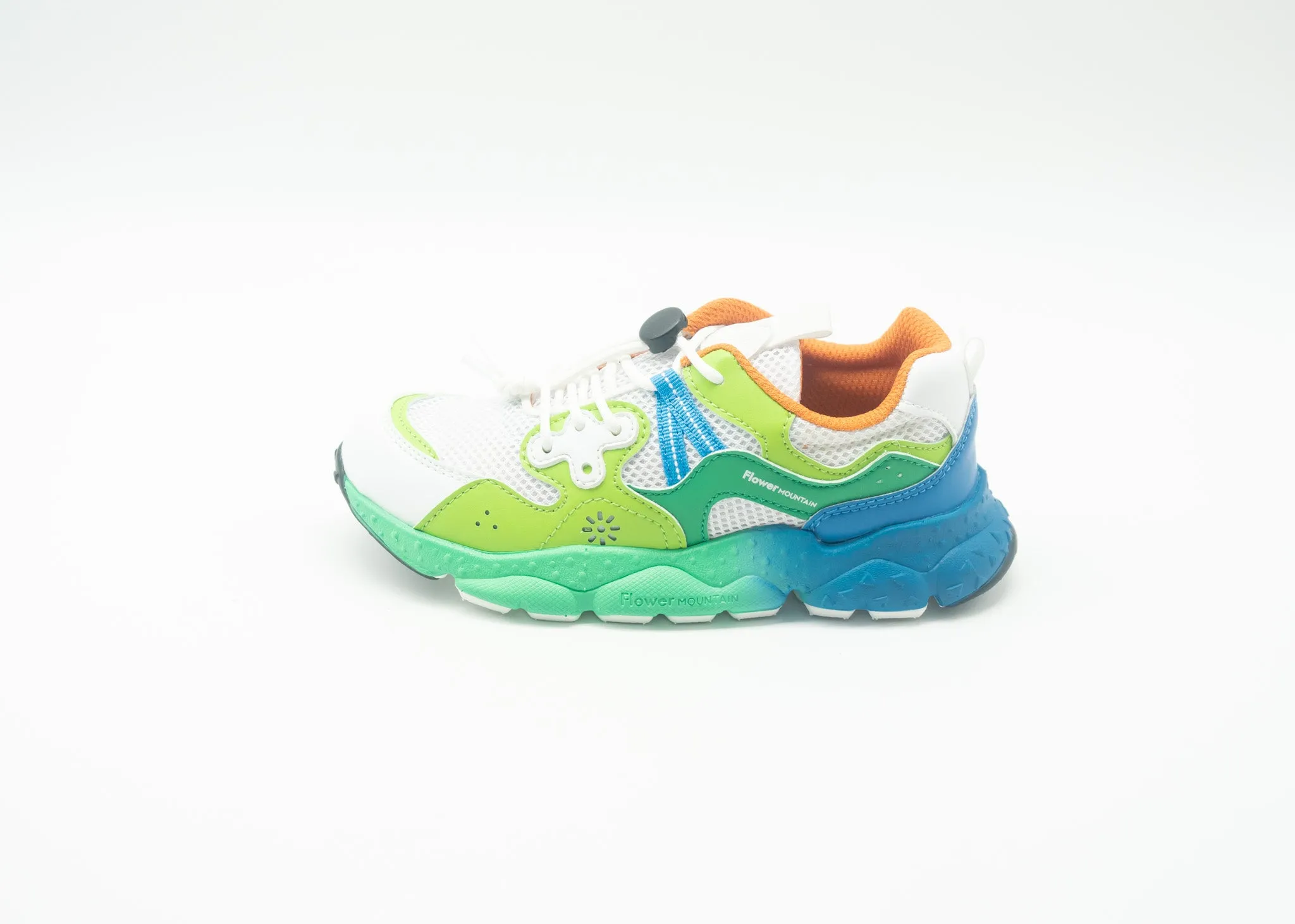 FLOWER MOUNTAIN  - FLOWER MOUNTAIN KIDS YAMANO 3 JUNIOR WHITE ICE GREEN