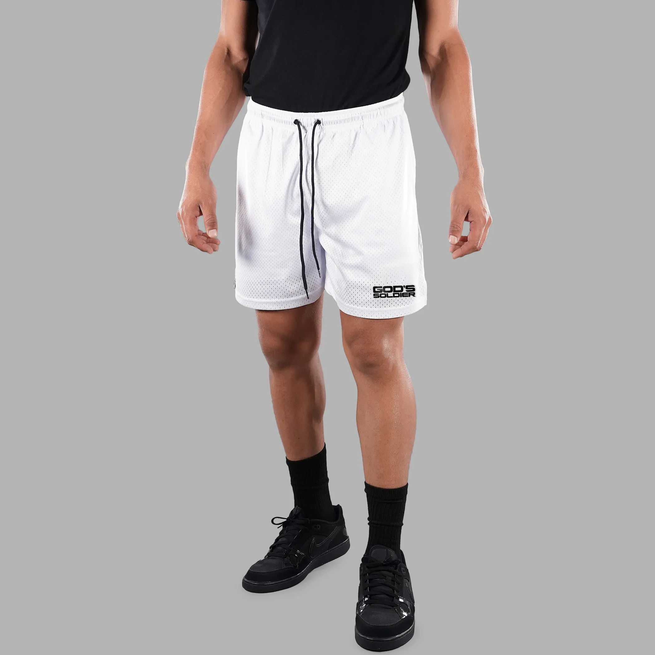God's Soldier Patch Shorts - 7"