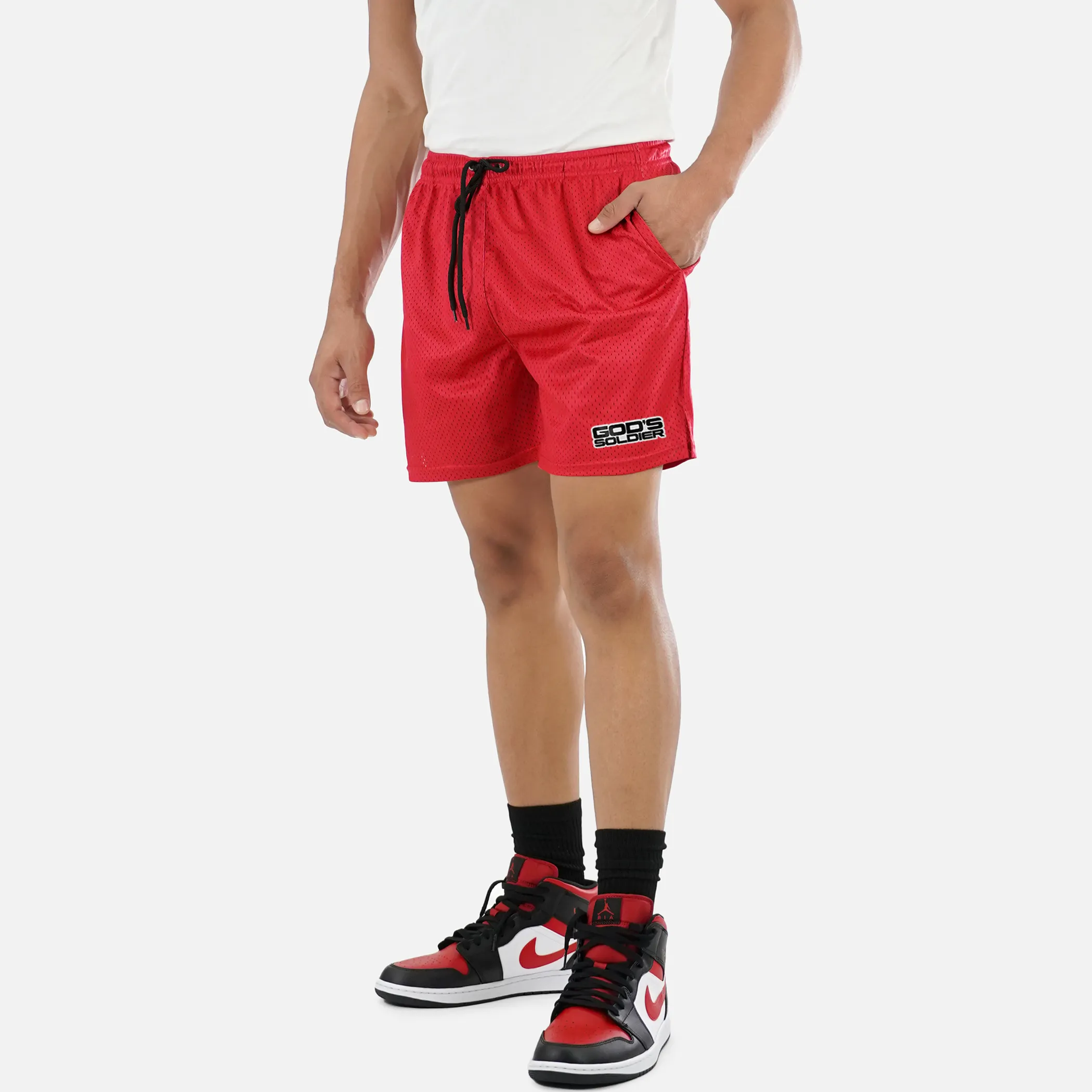 God's Soldier Patch Shorts - 7"