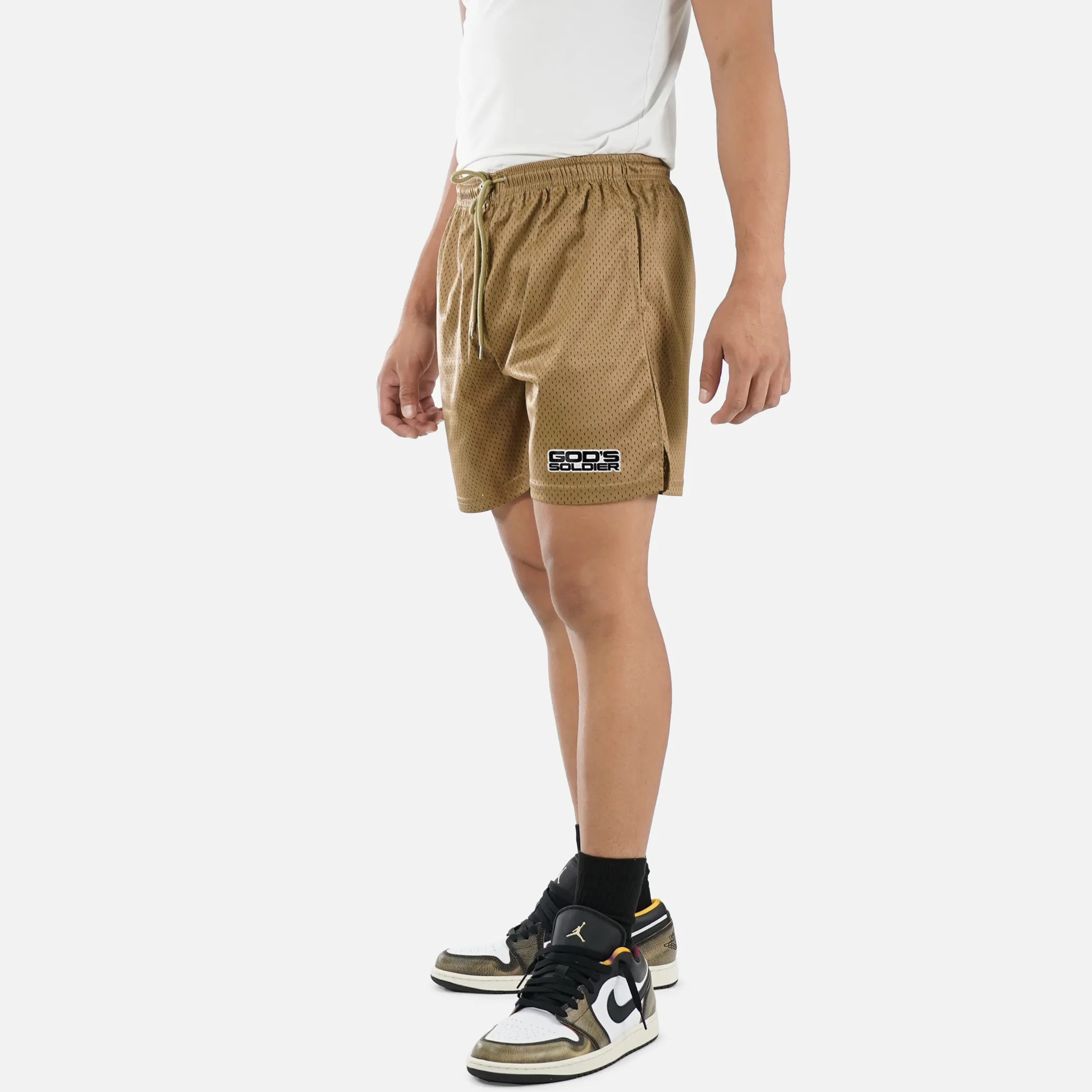 God's Soldier Patch Shorts - 7"