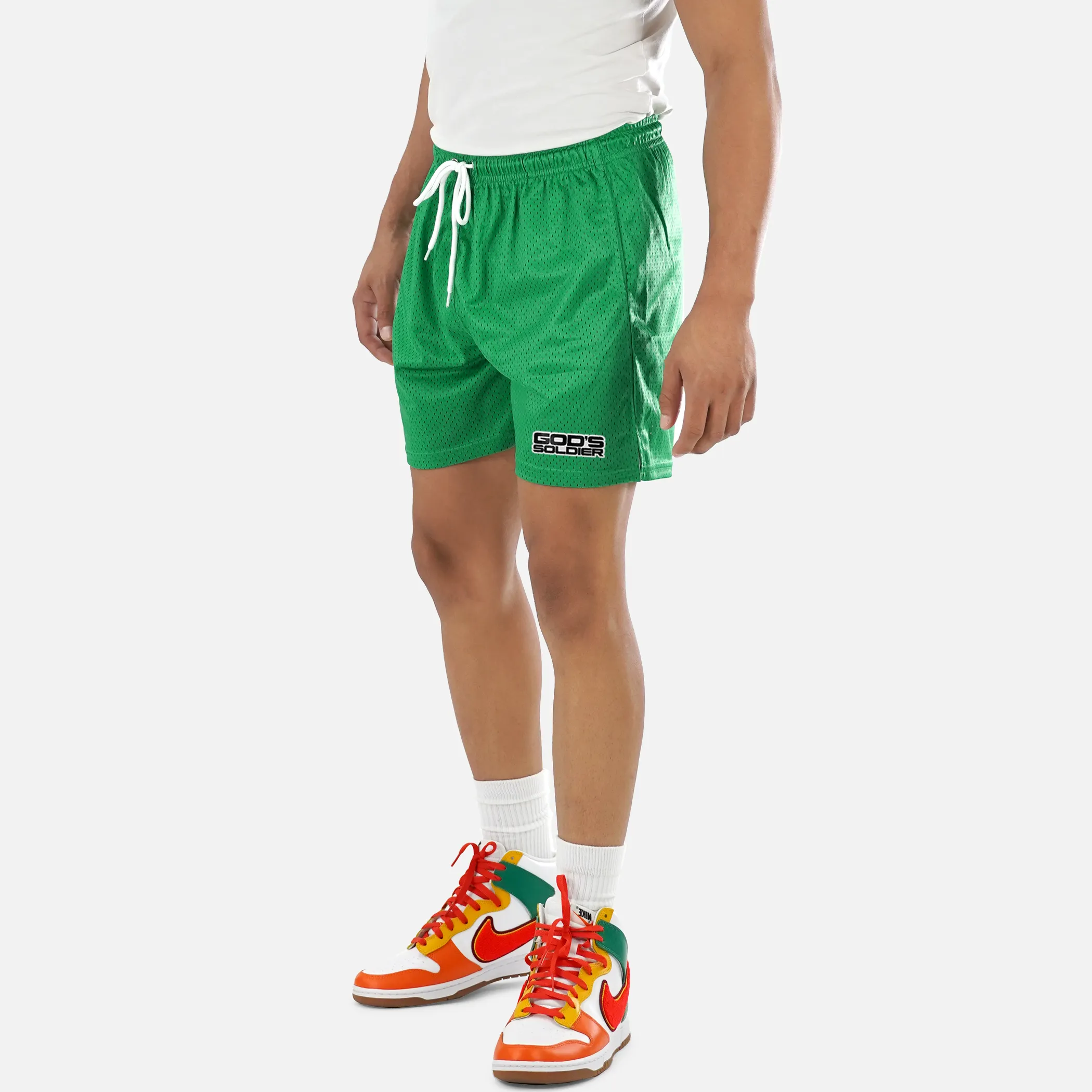 God's Soldier Patch Shorts - 7"