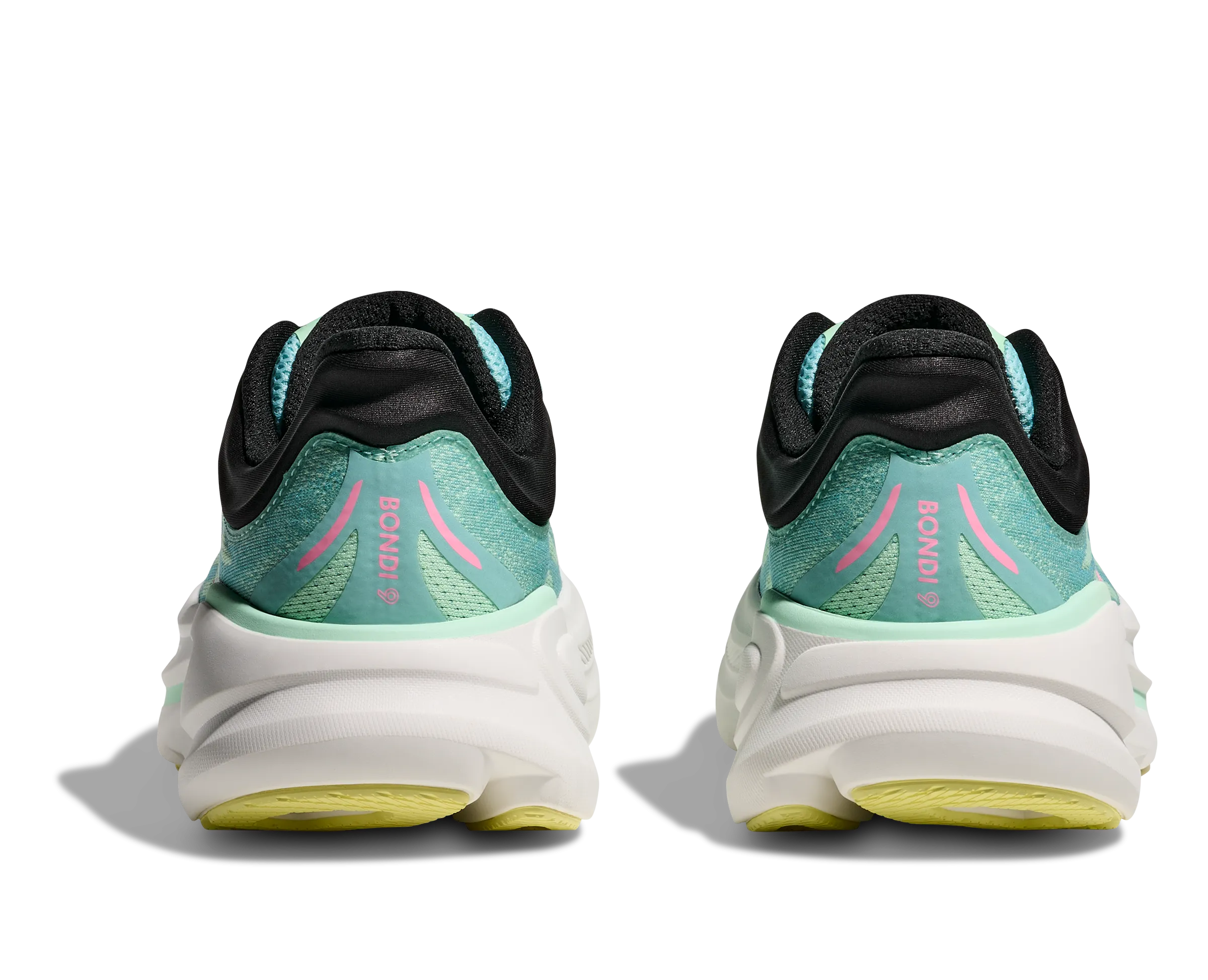 Hoka Bondi 9 Blue Spark Mint Flourite Women's