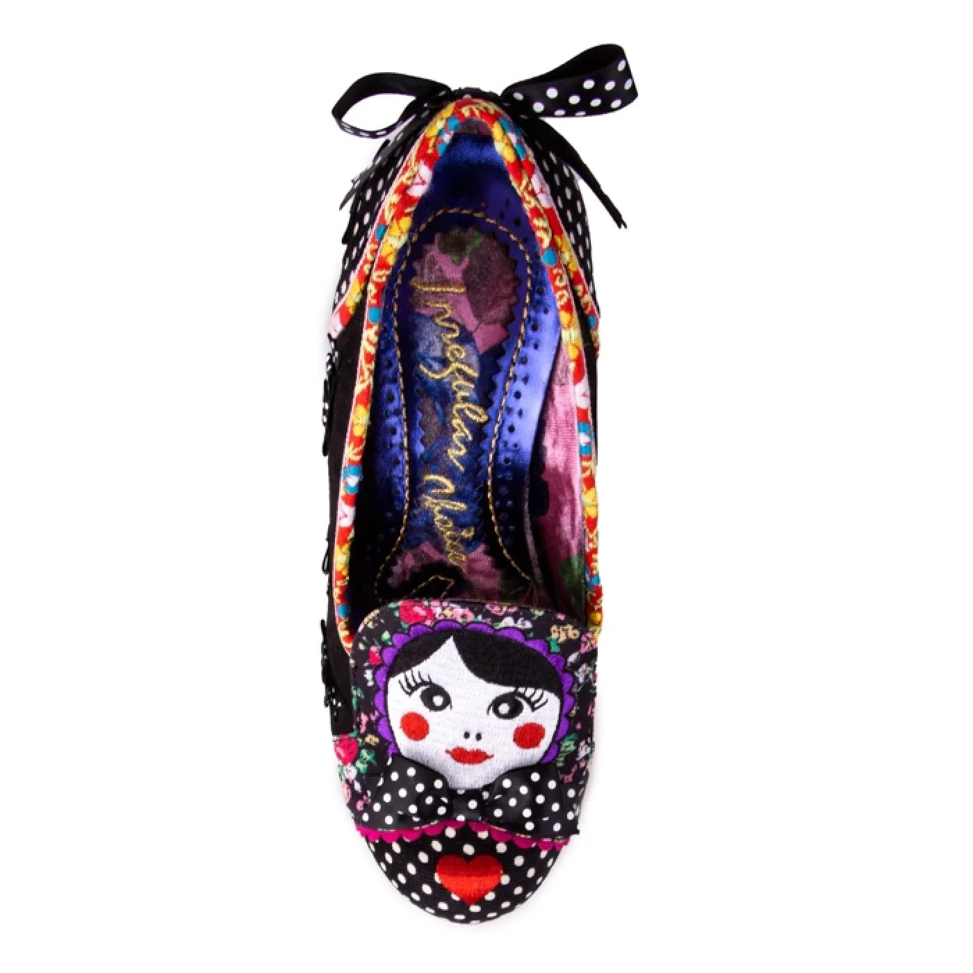 Irregular Choice Womens Matryoshka Memories High Heels - Black