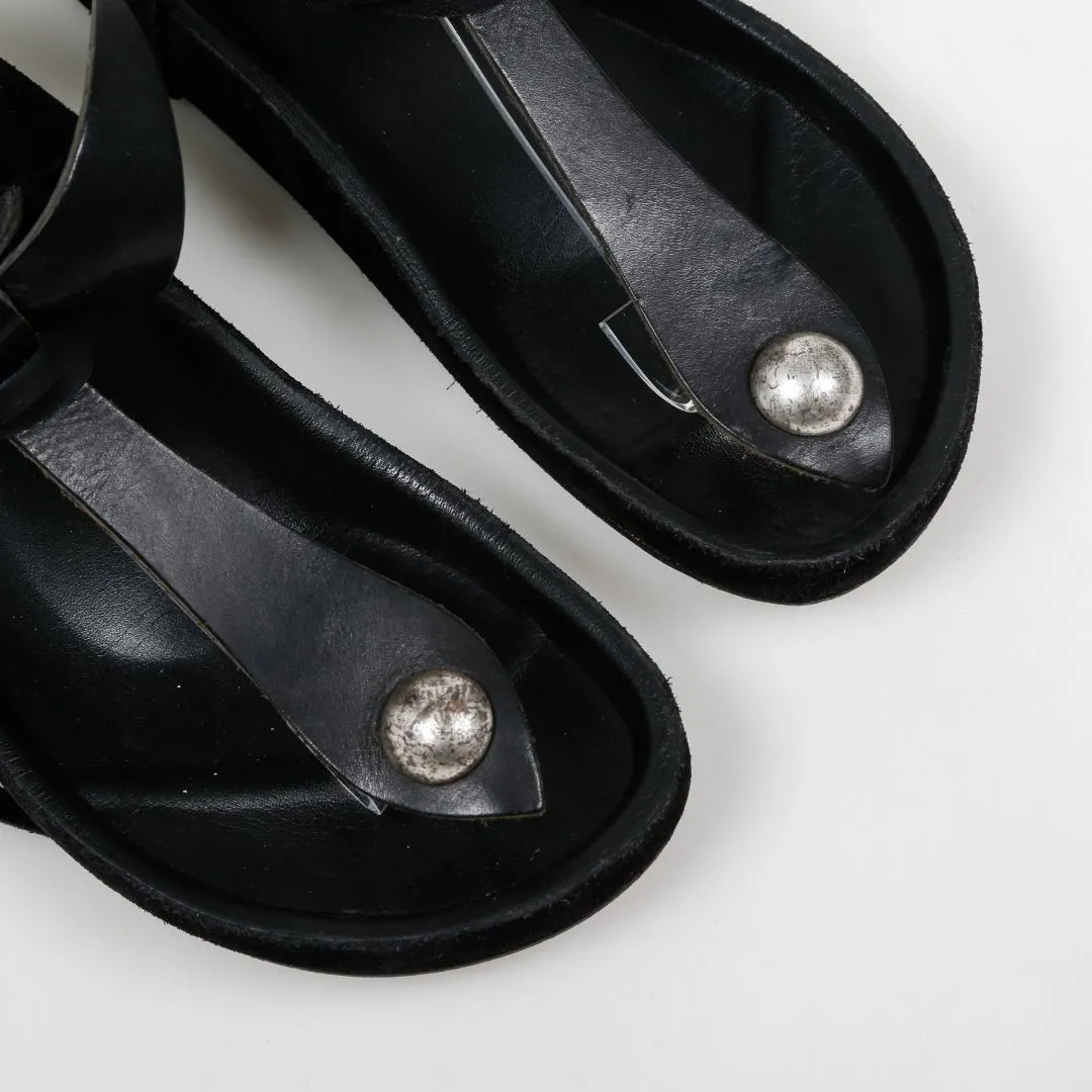 Isabel Marant Suede and Leather Sandals Size 37