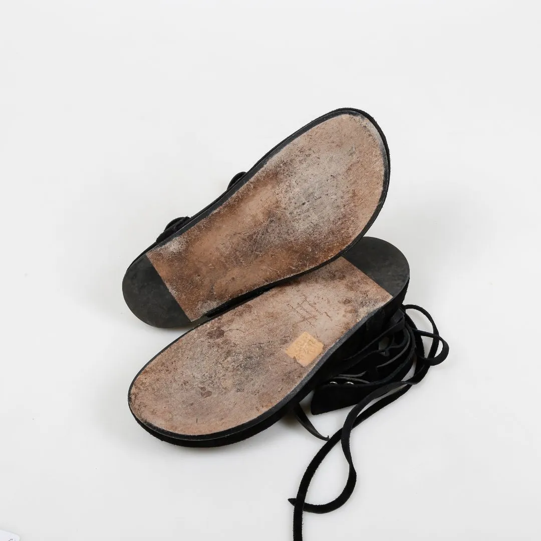 Isabel Marant Suede and Leather Sandals Size 37