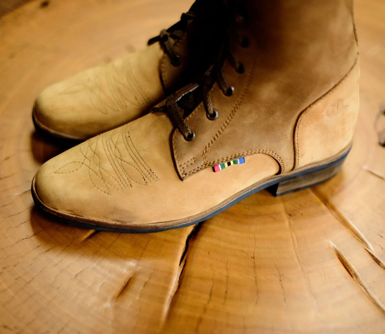 Kembo Midcalf Leather Boots