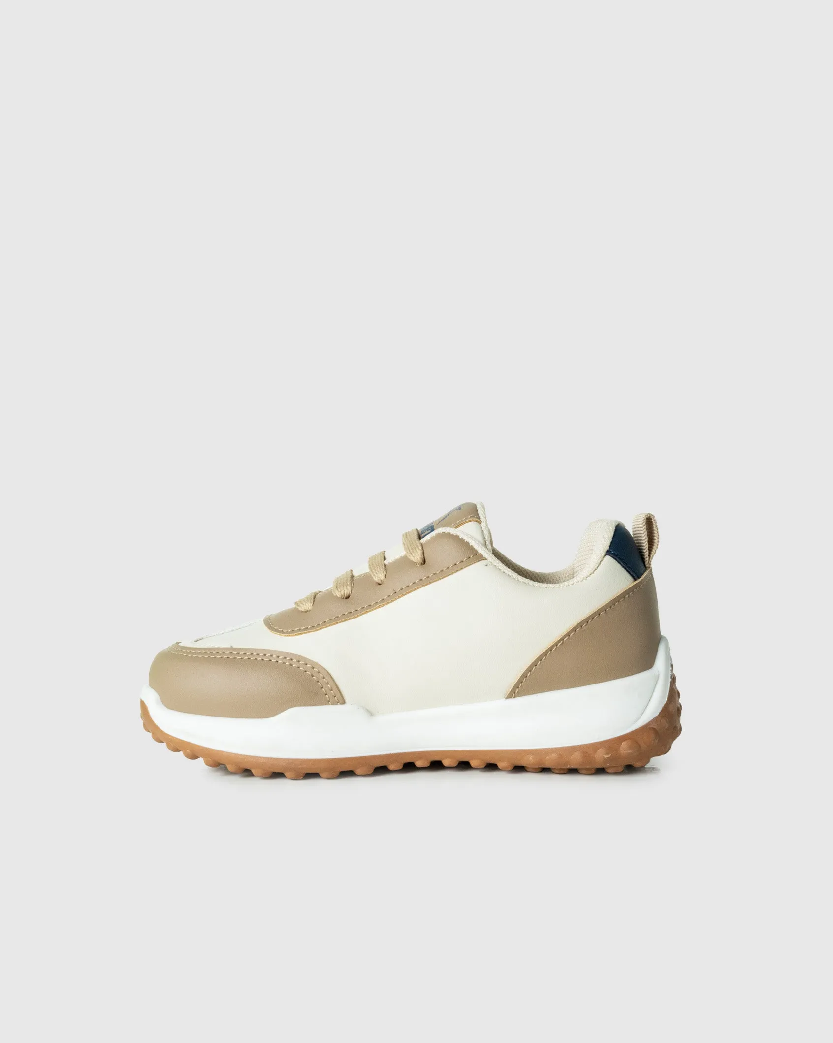 Kids Gray - Low Cut PU Sneaker