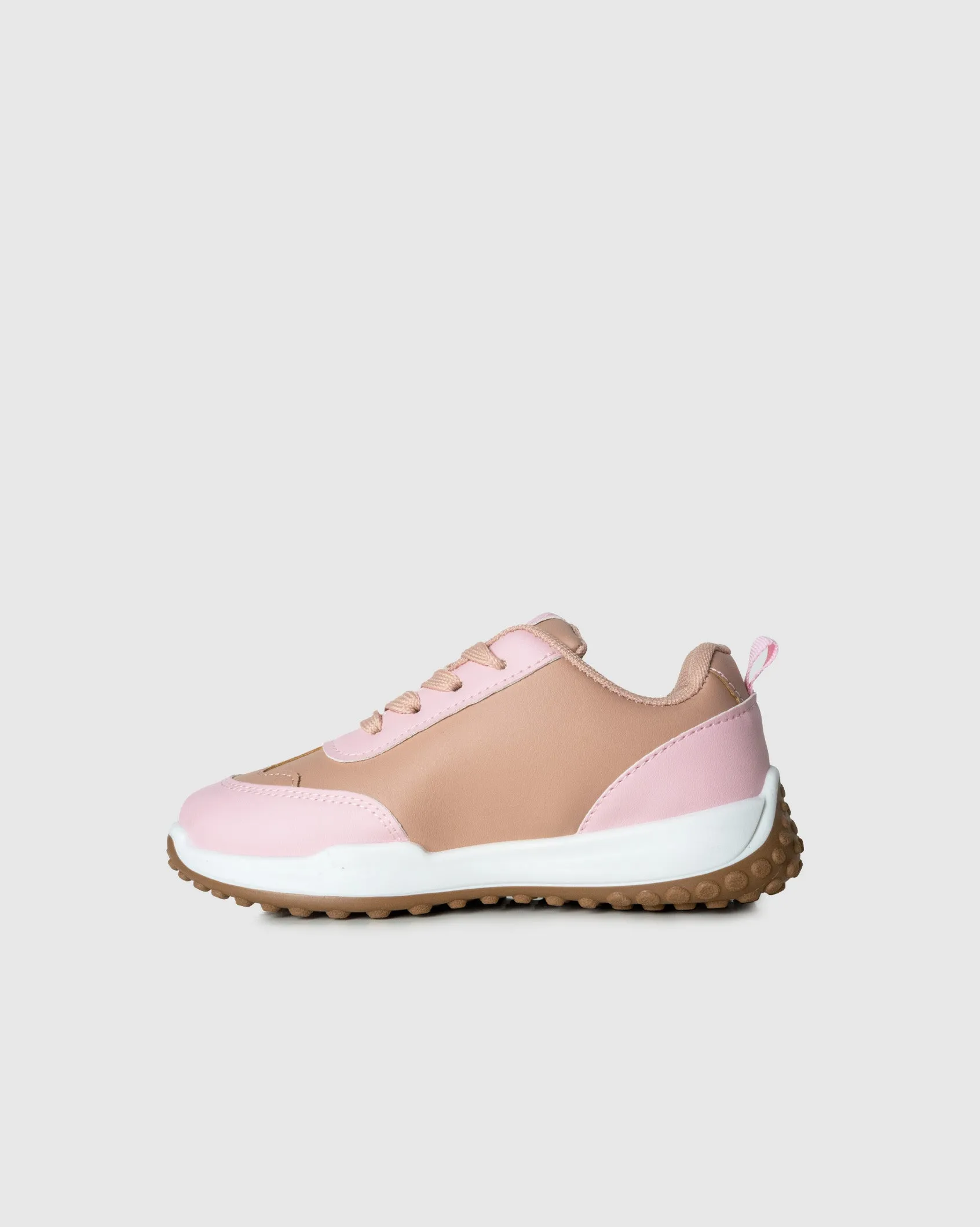 Kids Gray - Low Cut PU Sneaker
