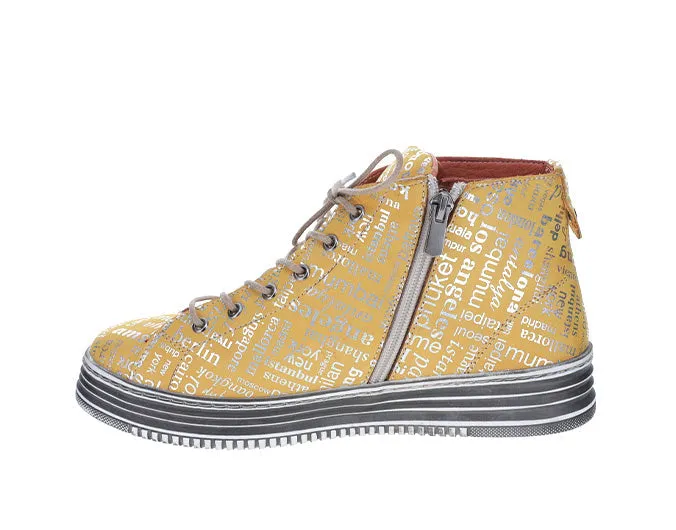 LE SANSA VIVID MUSTARD PRINT