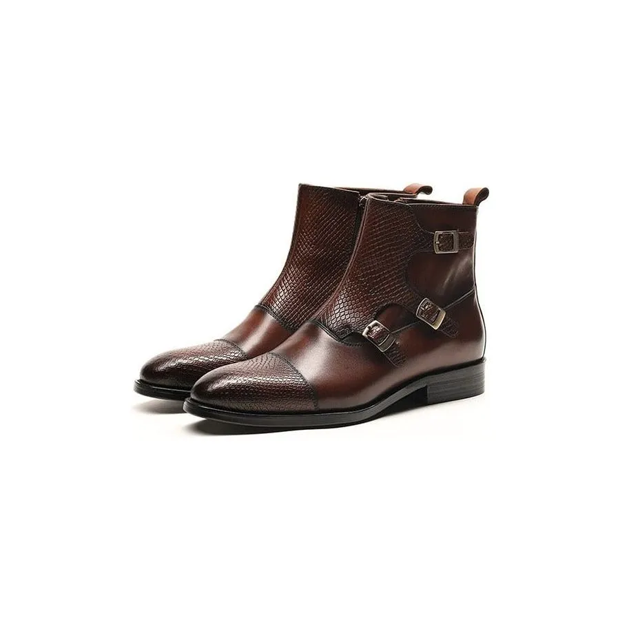 Royvane Executive Zip-Up Boots
