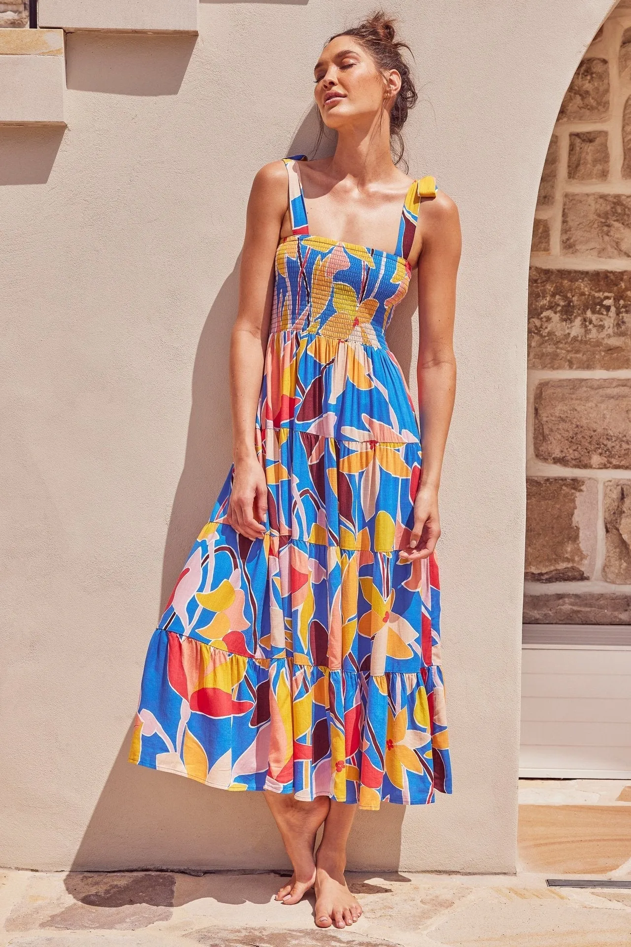 RTS: The Mandy Boho Maxi Dress