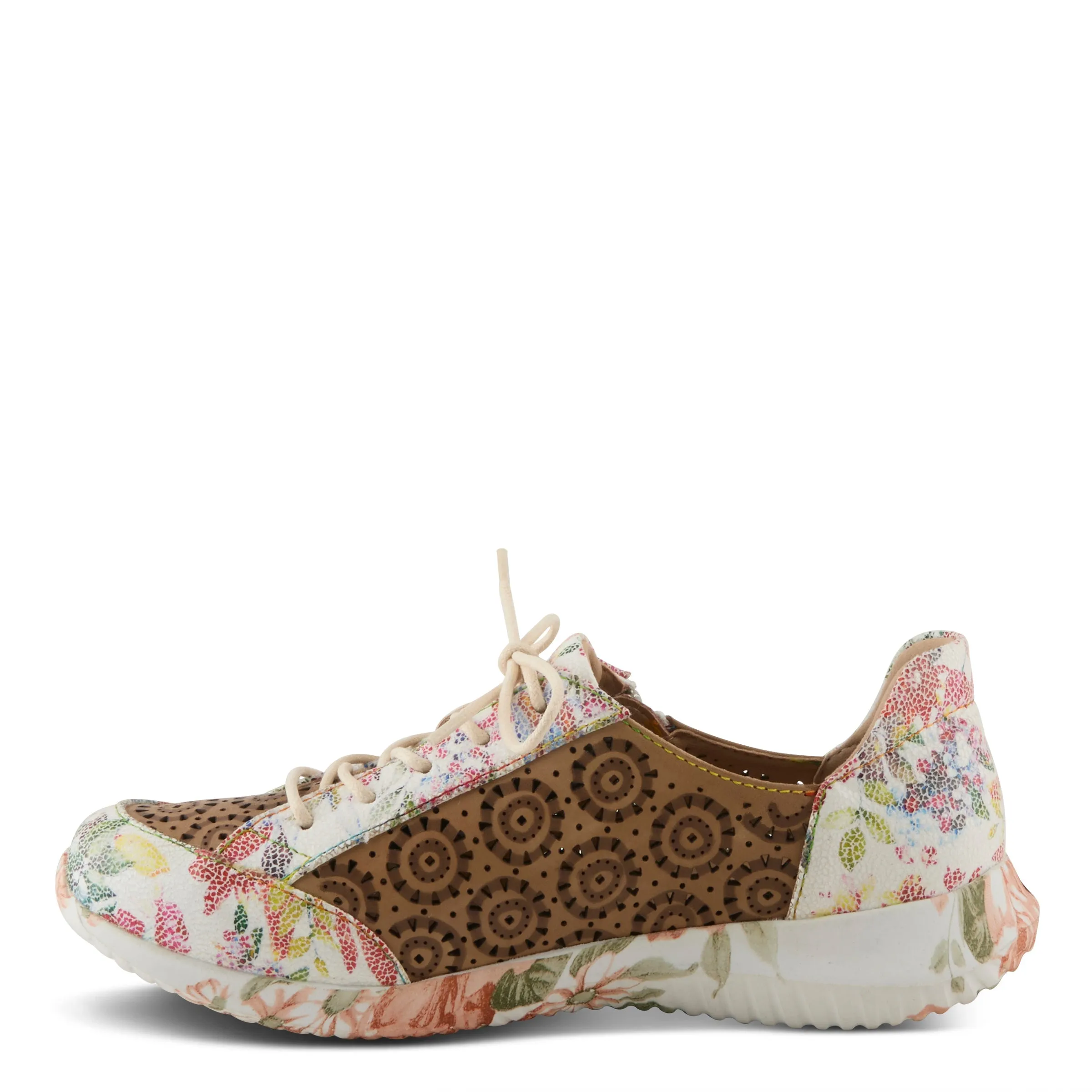 Spring Step Shoes  L'Artiste Jazzies Women's Leather Sneaker With Cutouts