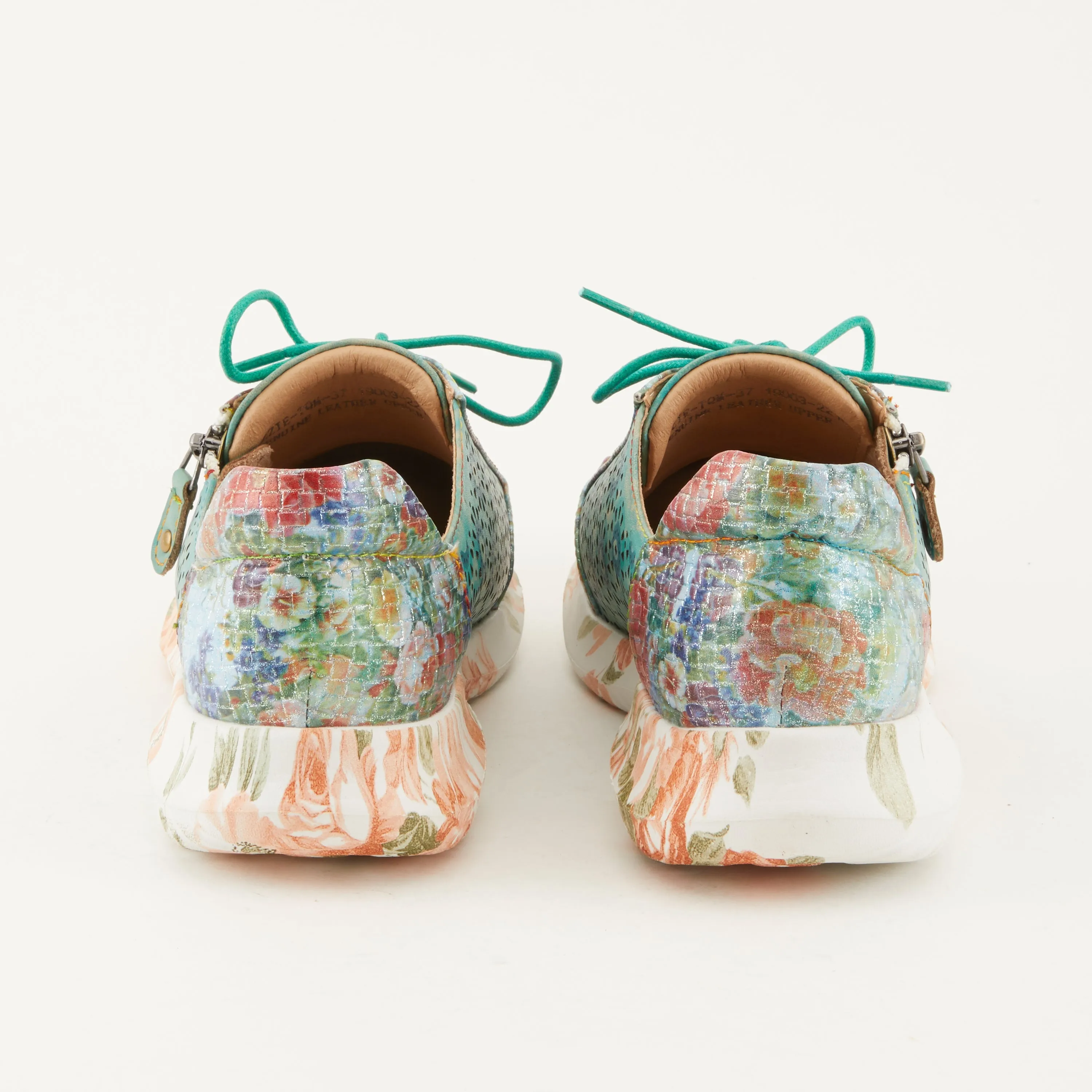 Spring Step Shoes  L'Artiste Jazzies Women's Leather Sneaker With Cutouts