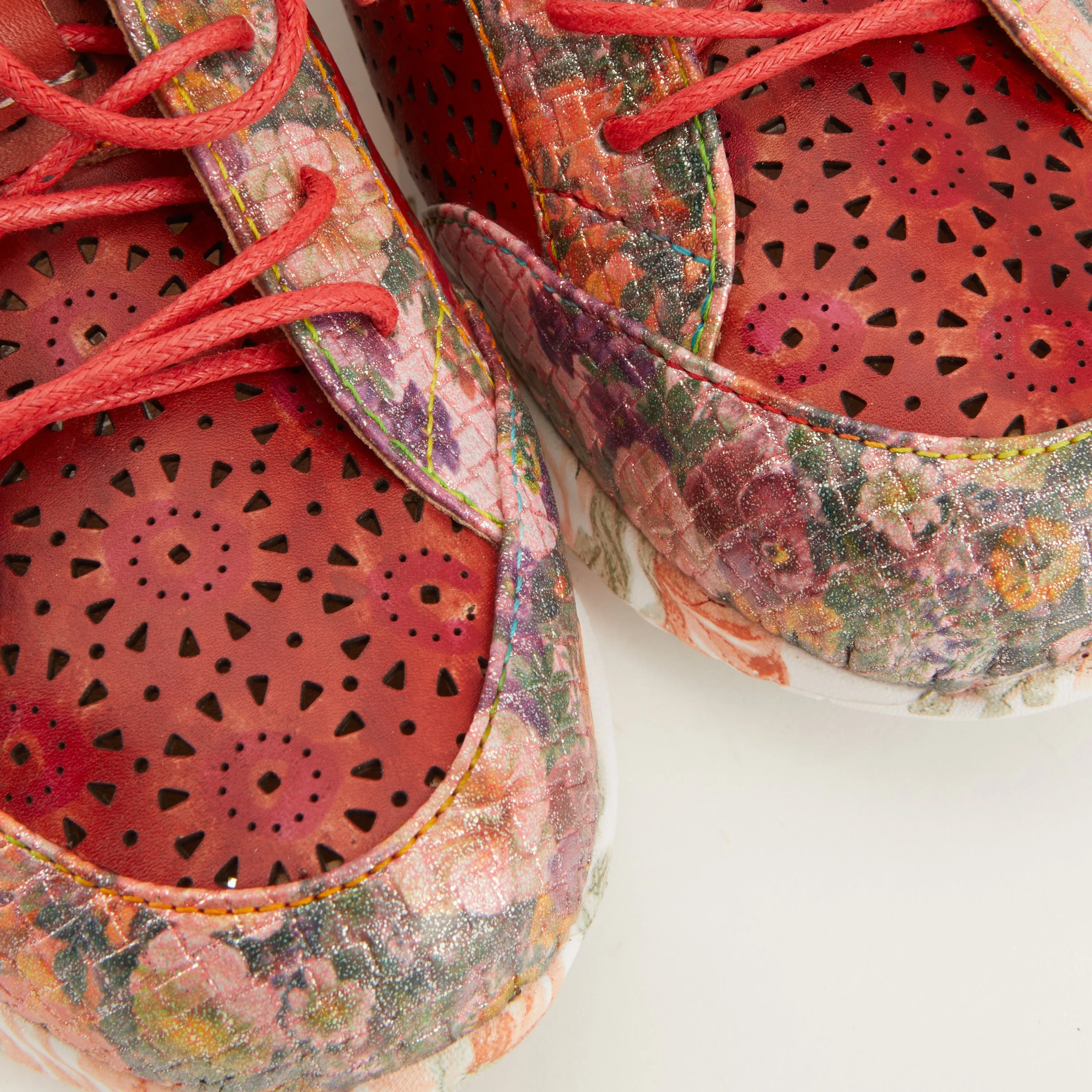 Spring Step Shoes  L'Artiste Jazzies Women's Leather Sneaker With Cutouts