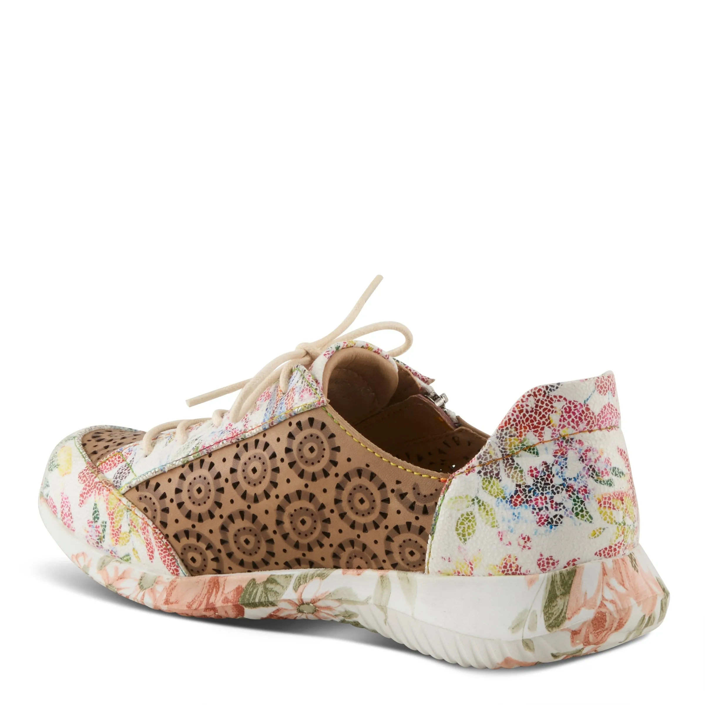 Spring Step Shoes  L'Artiste Jazzies Women's Leather Sneaker With Cutouts