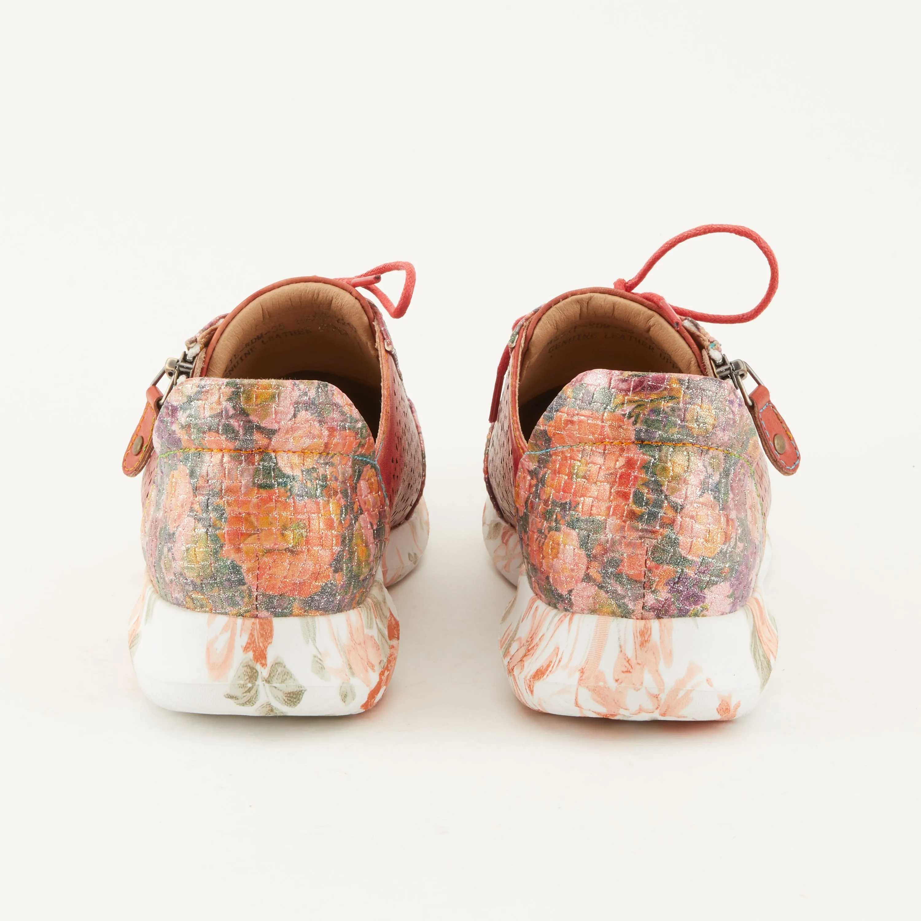 Spring Step Shoes  L'Artiste Jazzies Women's Leather Sneaker With Cutouts