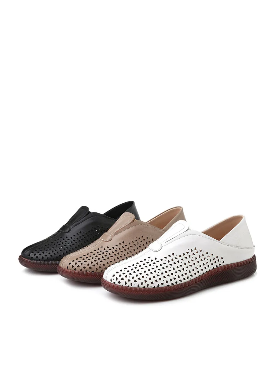 Stylish Hollow Casual Loafers