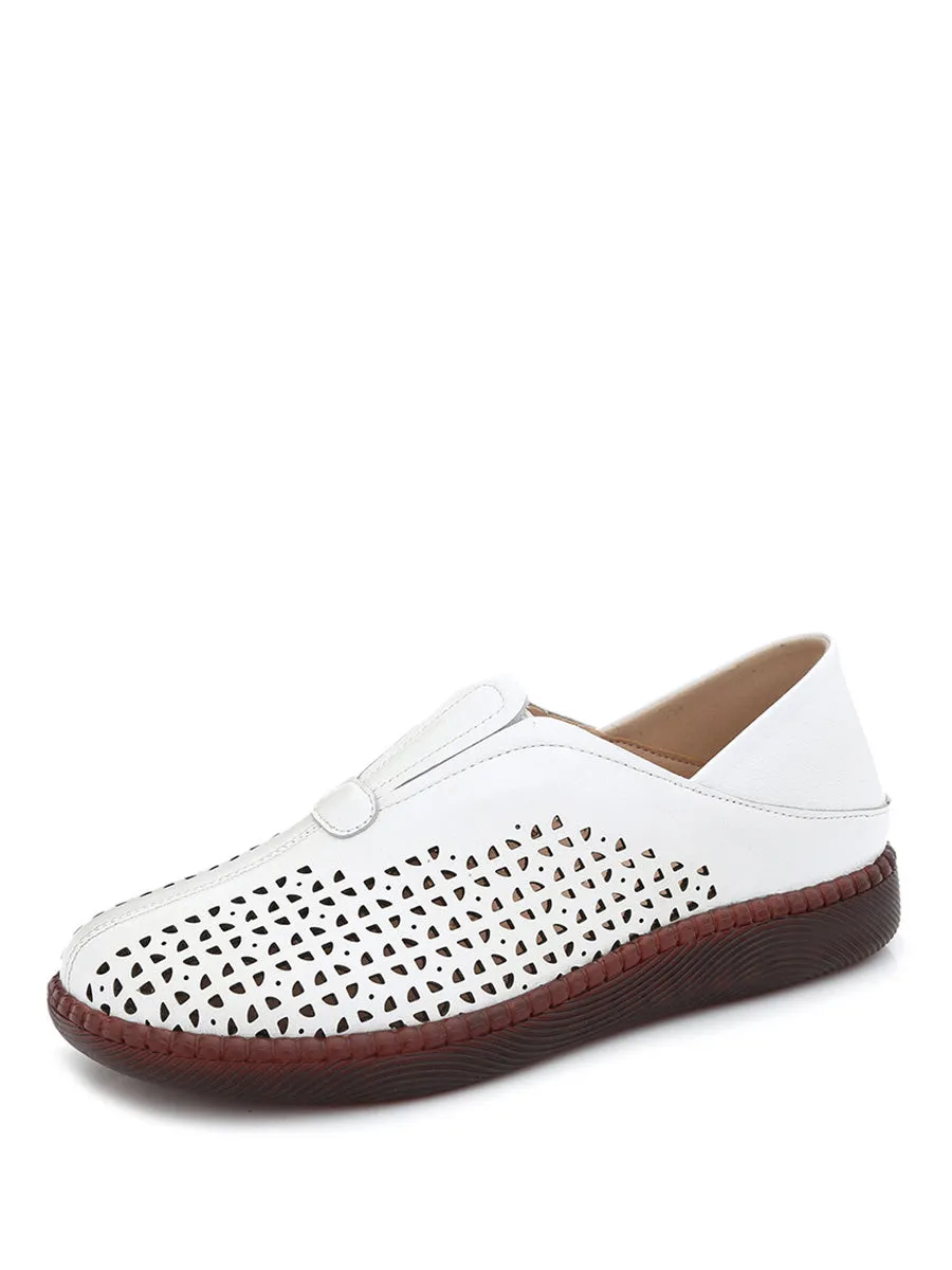 Stylish Hollow Casual Loafers