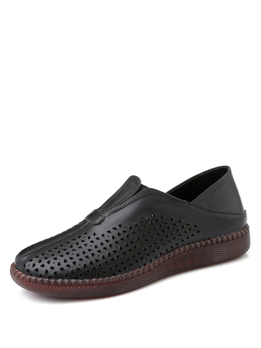 Stylish Hollow Casual Loafers