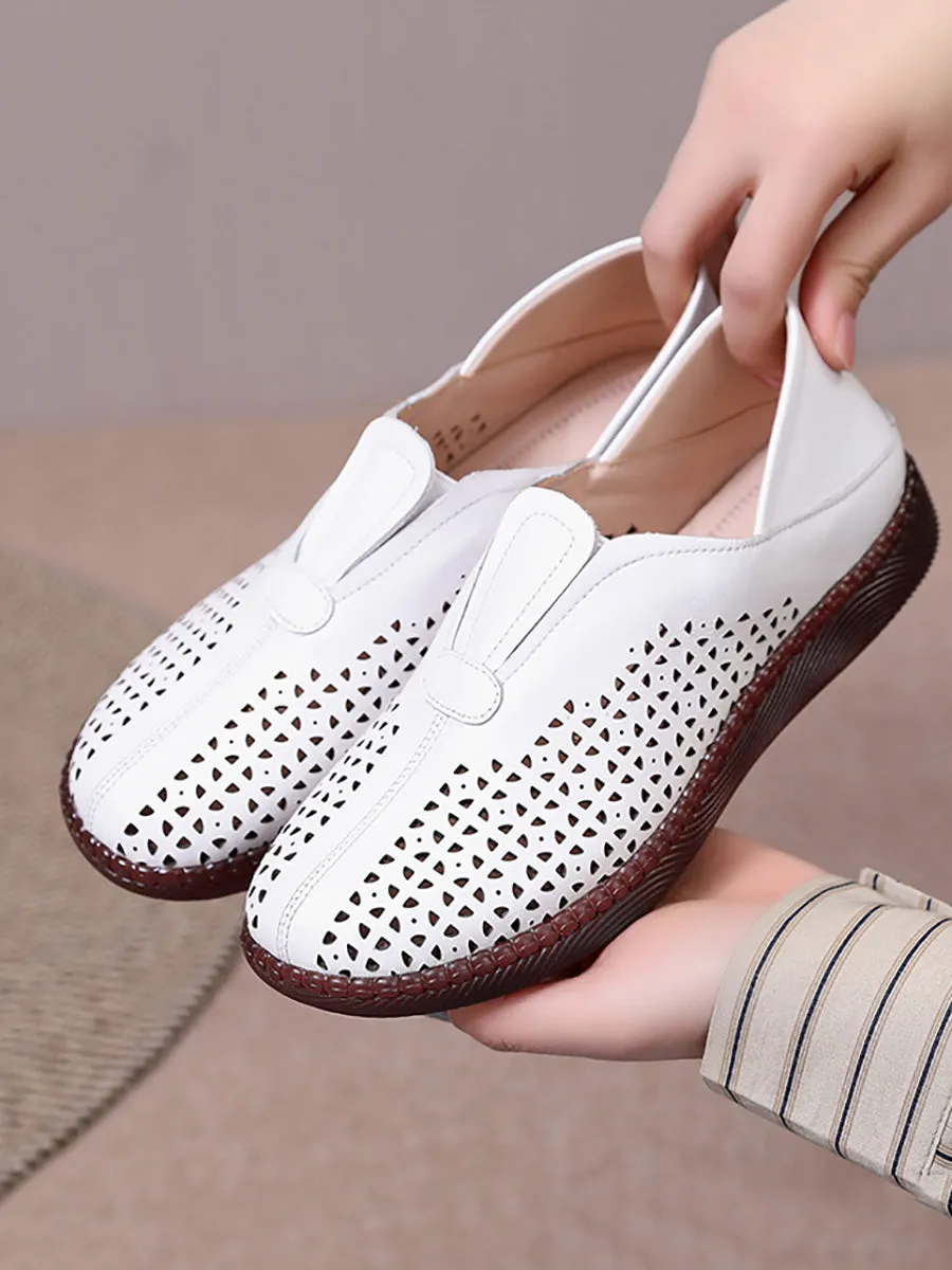 Stylish Hollow Casual Loafers