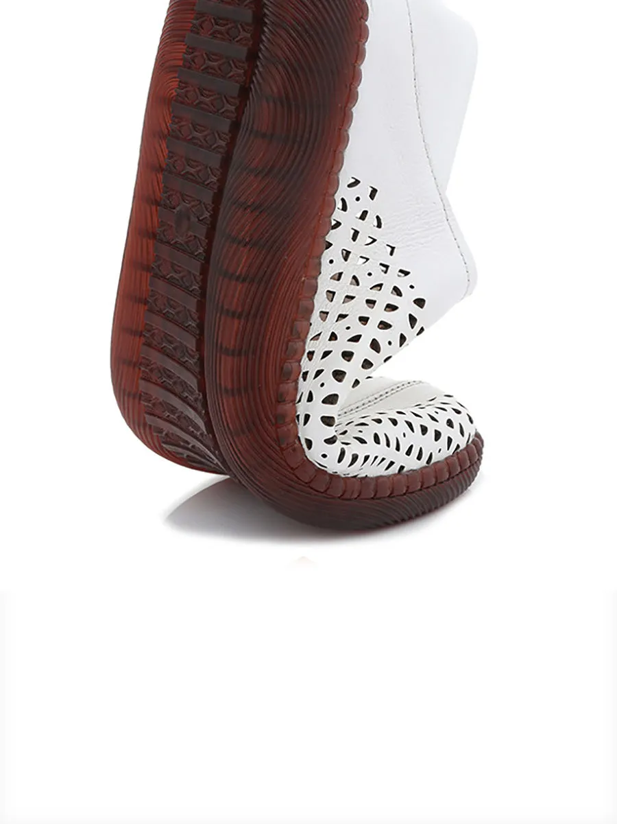 Stylish Hollow Casual Loafers