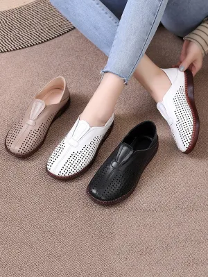 Stylish Hollow Casual Loafers