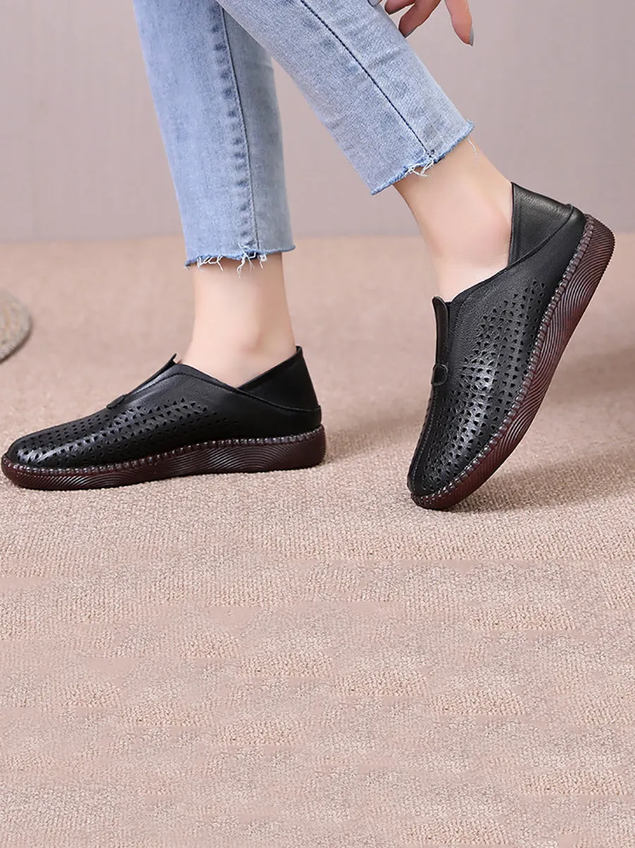 Stylish Hollow Casual Loafers