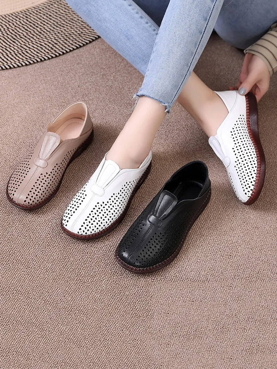 Stylish Hollow Casual Loafers