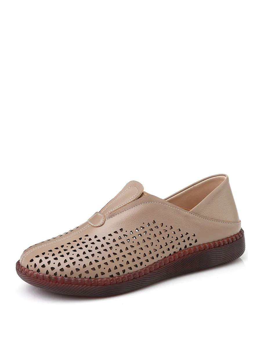 Stylish Hollow Casual Loafers