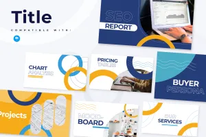 Title Infographic Keynote Template