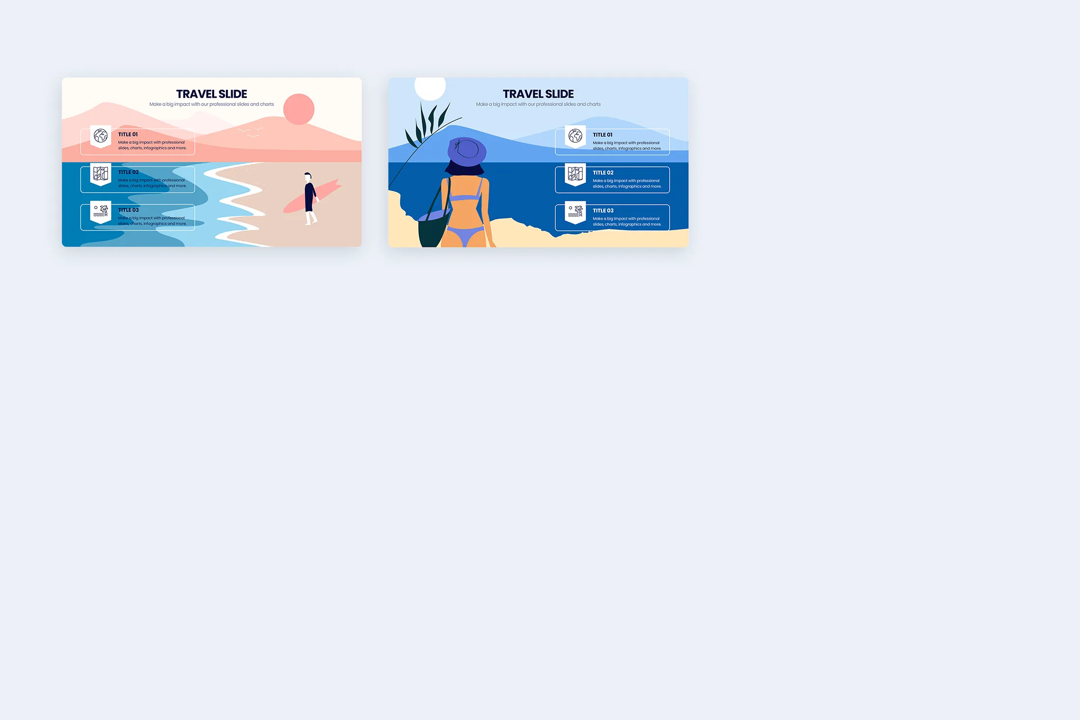 Travel Google Slides Infographic Template