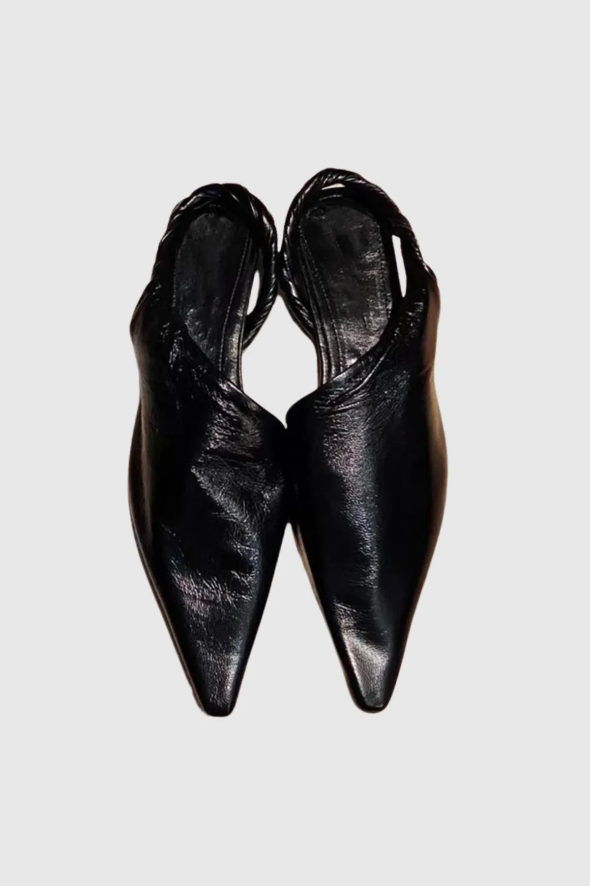 Twist Hollow Pointed Boots