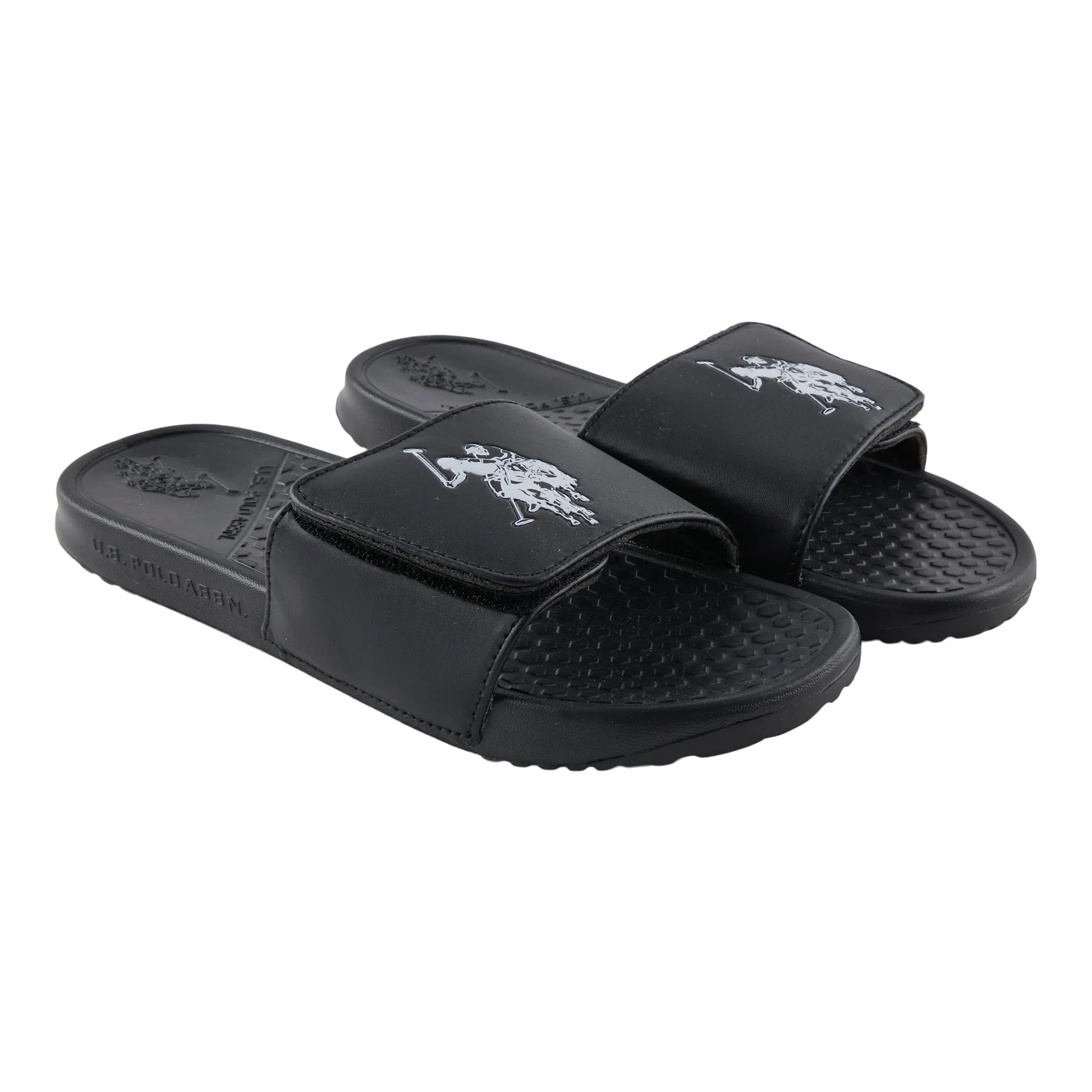 U.S. Polo Men's Velcro Slides