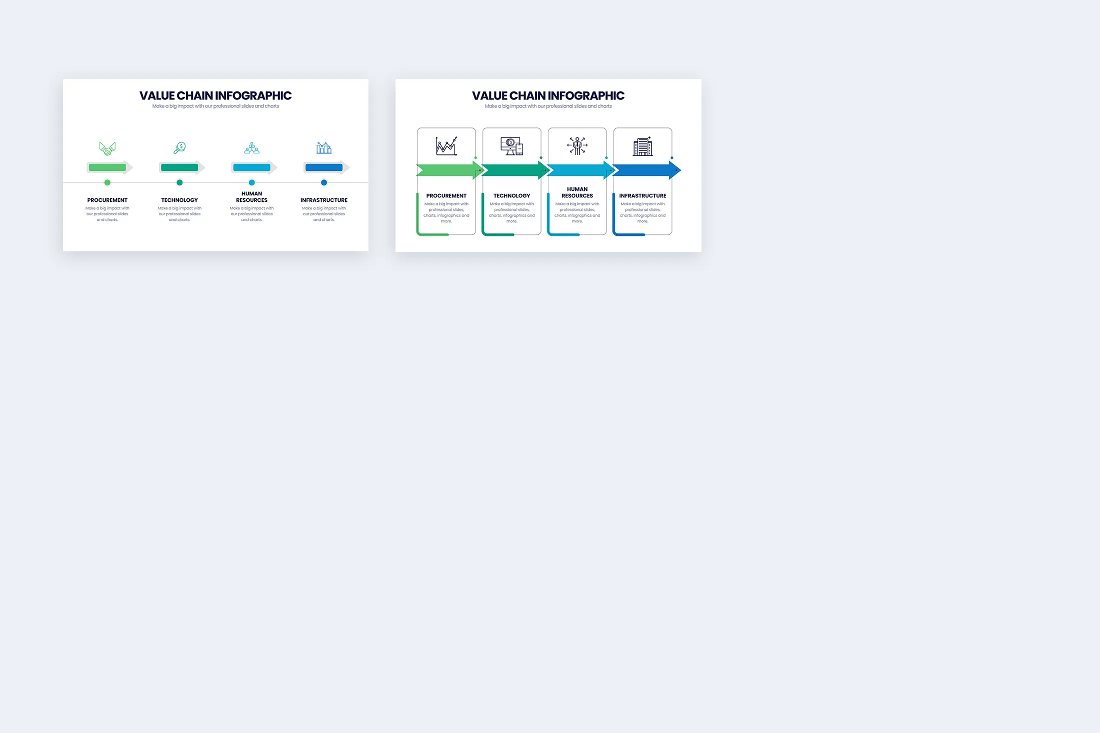 Value Chain Illustrator Infographic Template