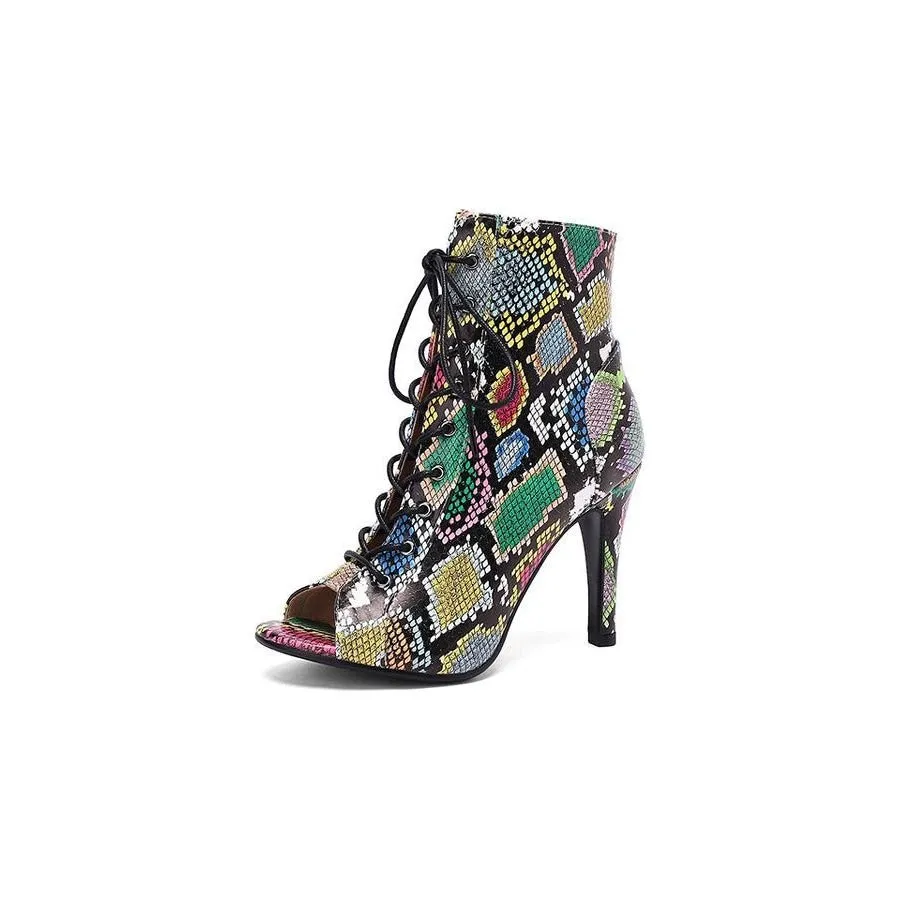 Veltique Lace-Up Heels