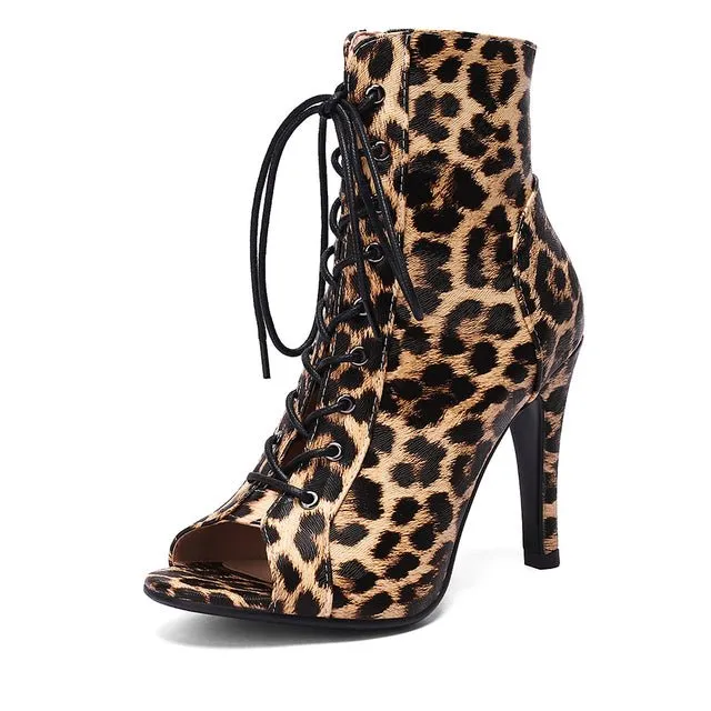 Veltique Lace-Up Heels