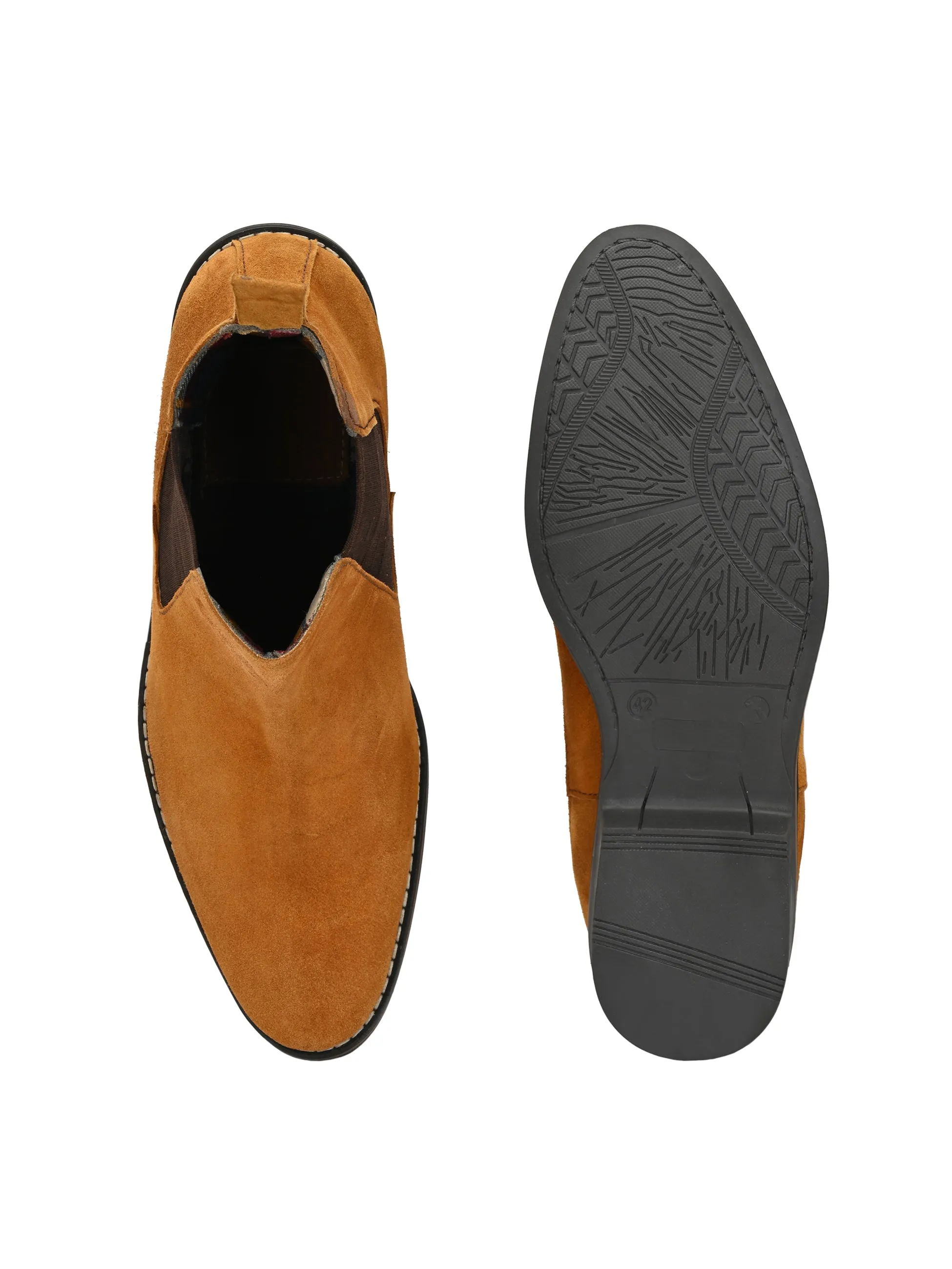 Whatever It Takes Genuine Leather Chelsea Boots KM-4