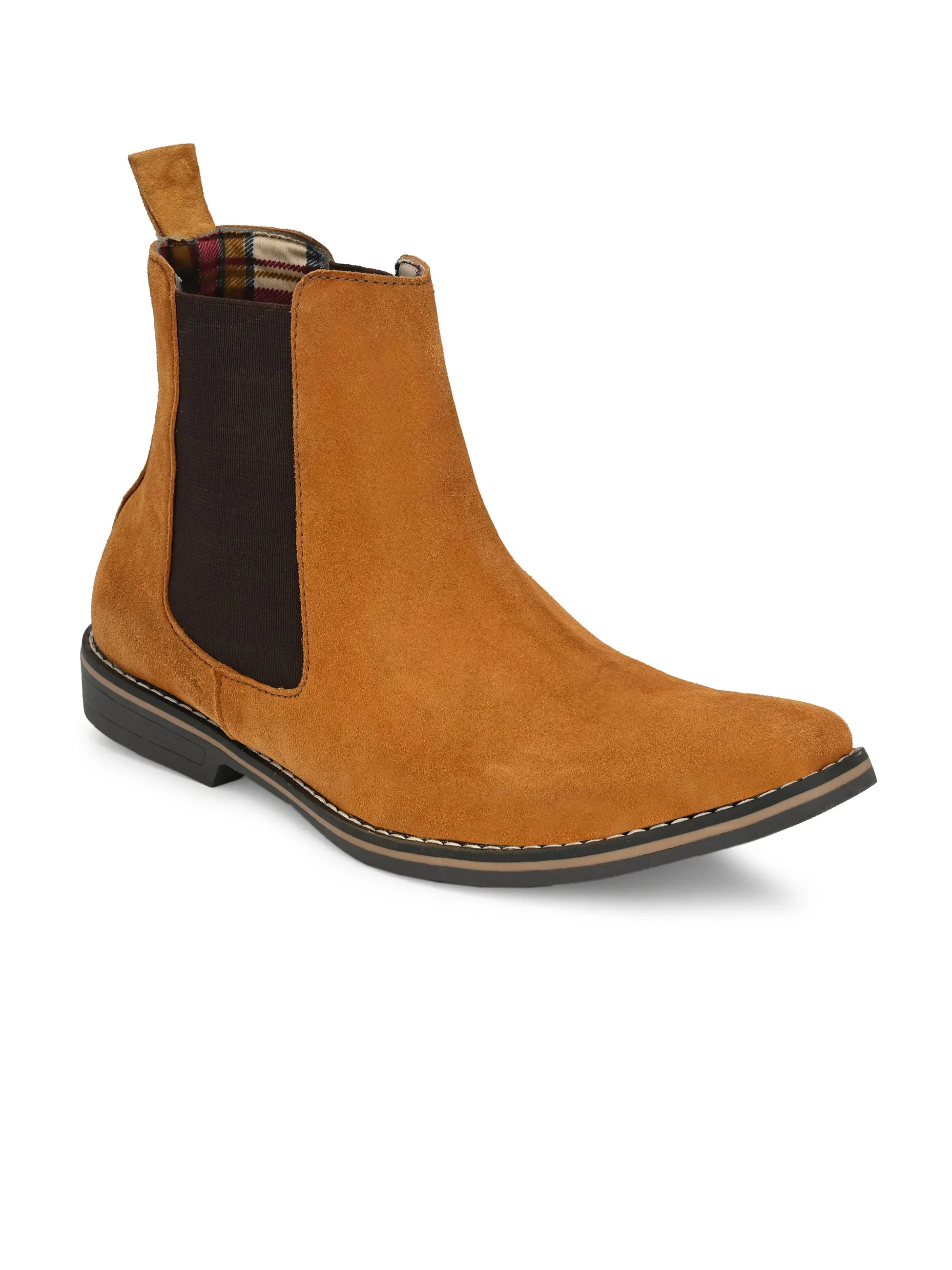 Whatever It Takes Genuine Leather Chelsea Boots KM-4